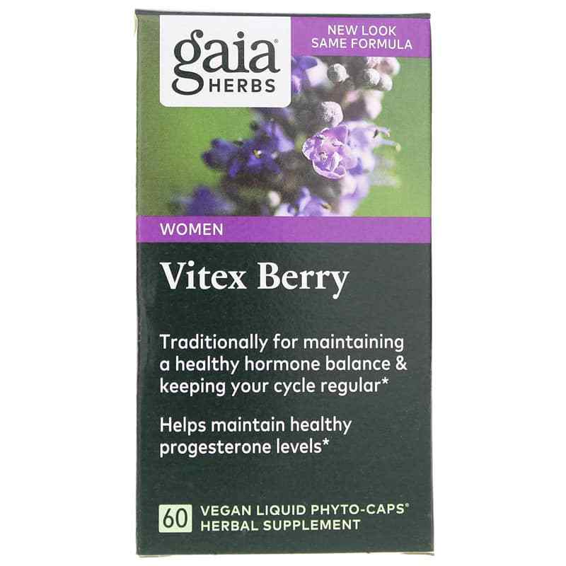Vitex Berry, 60 Liquid Phyto Caps, by Gaia Herbs