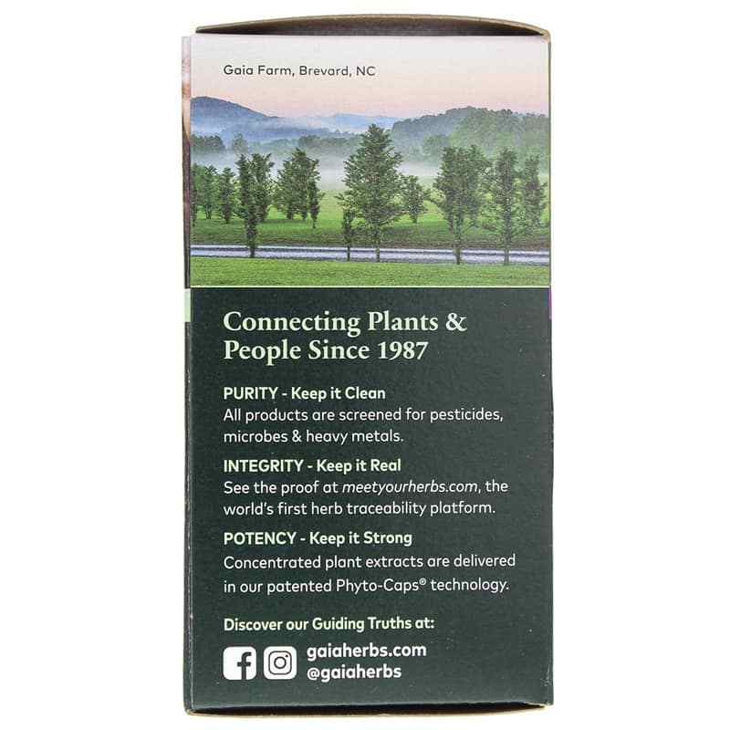 Vitex Berry, 60 Liquid Phyto Caps, by Gaia Herbs, image #4