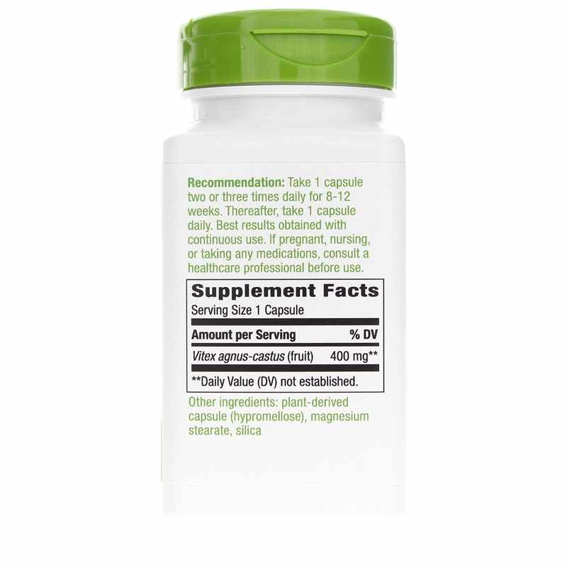 Vitex Fruit, 100 Vegan Capsules, by Natures Way, image #2