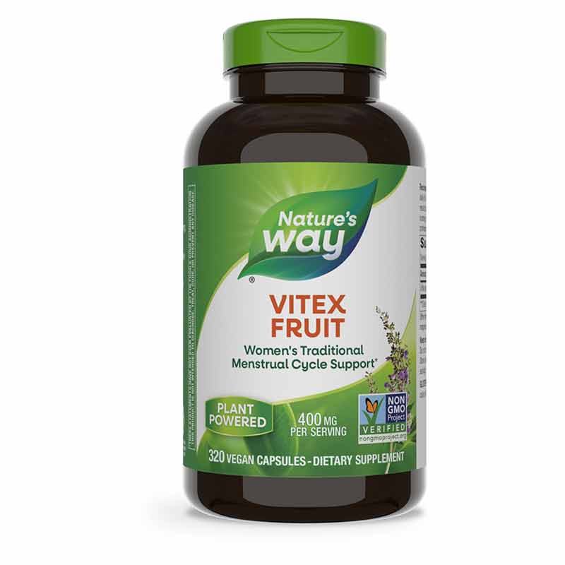 Vitex Fruit, 320 Vegan Capsules, by Natures Way