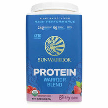 Warrior Blend Organic Protein, Berry, 1.65 Lbs, by Sunwarrior