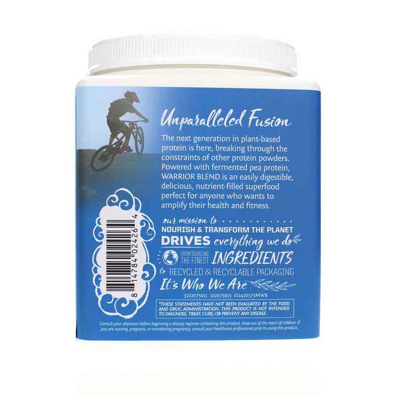 Warrior Blend Organic Protein, Mocha, 13.2 Oz, by Sunwarrior, image #3