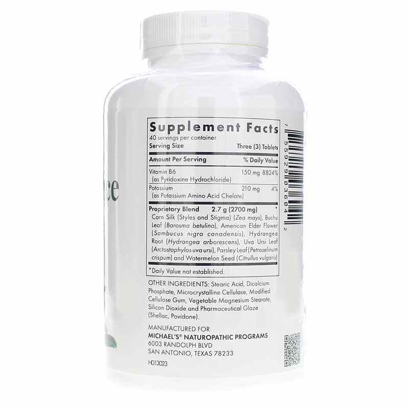 Water Balance Factors, 120 Veg Tablets, by Michael's Health, image #2