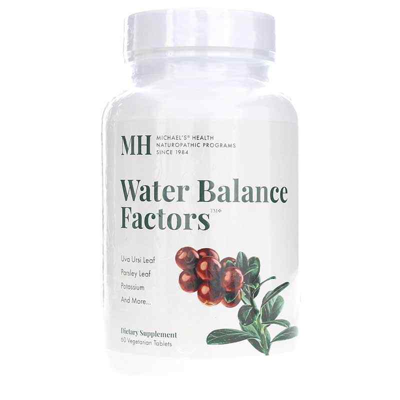 Water Balance Factors, 60 Veg Tablets, by Michael's Health