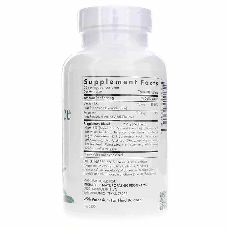 Water Balance Factors, 90 Veg Tablets, by Michael's Health, image #2