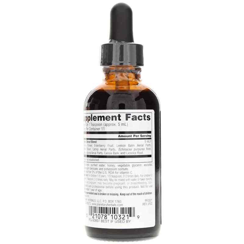 Well Child Echinacea-Elderberry Herbal Syrup, 2 Oz, by Planetary Herbals, image #3