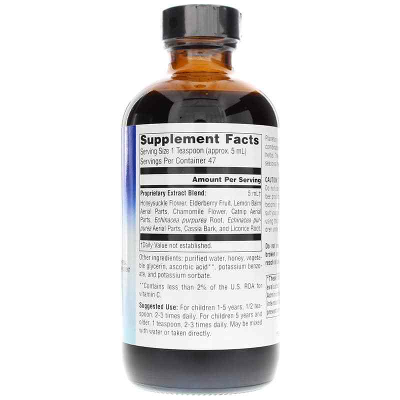 Well Child Echinacea-Elderberry Herbal Syrup, 8 Oz, by Planetary Herbals, image #2