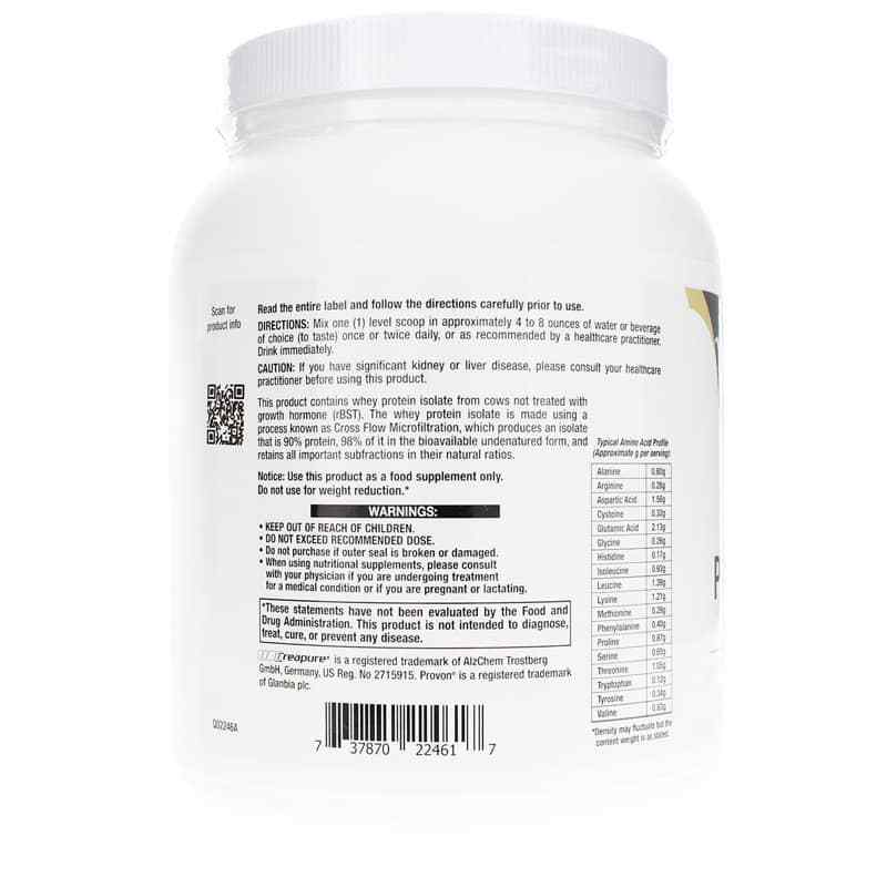 Wellness Code Advanced Whey Protein Isolate, Vanilla, by Life Extension, image #3
