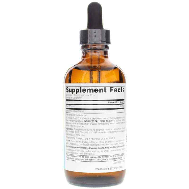 Wellness Colloidal Silver 30 PPM, 4 Oz, by Source Naturals, image #2