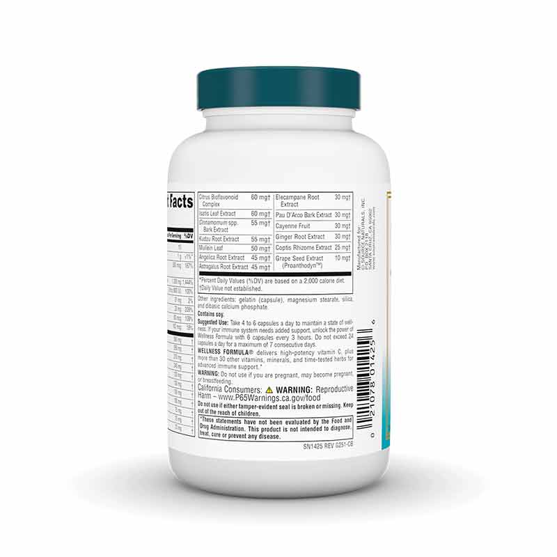 Wellness Formula Capsules, 120 Capsules, by Source Naturals, image #3