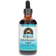 Wellness Herbal Resistance Liquid, 4 Oz, by Source Naturals