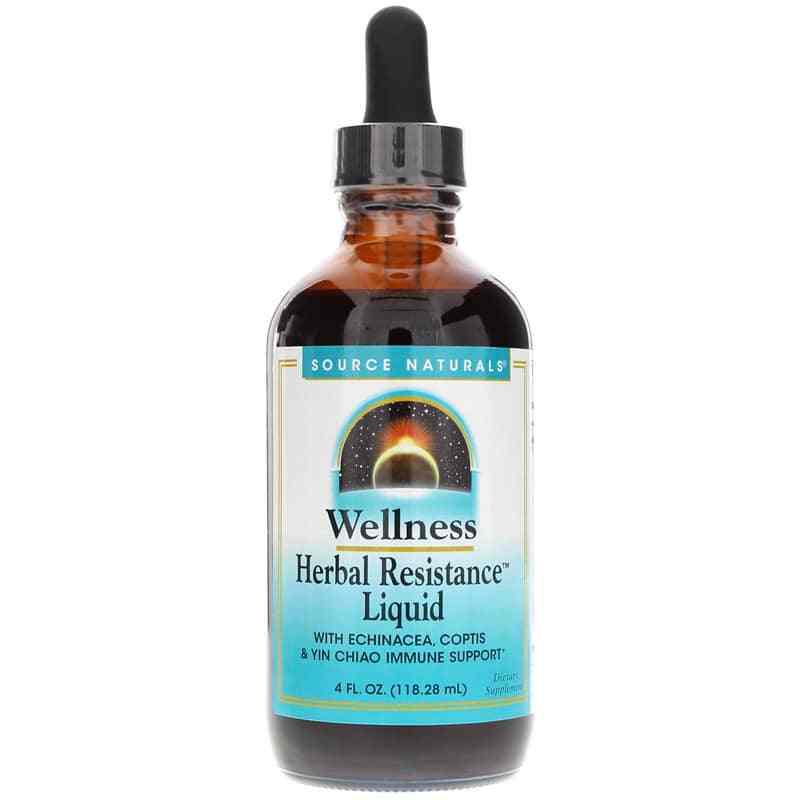 Wellness Herbal Resistance Liquid, by Source Naturals