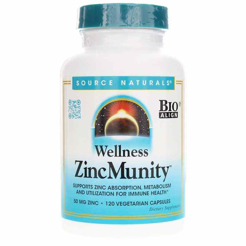 Wellness ZincMunity, by Source Naturals