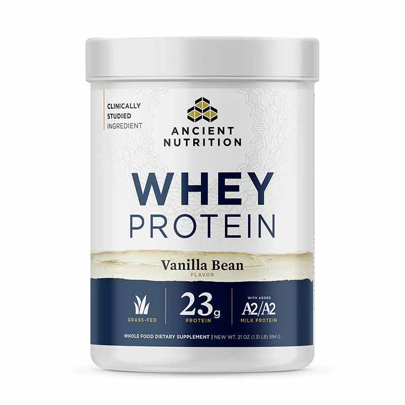 Whey Protein, Vanilla Bean, 20 Servings, by Ancient Nutrition