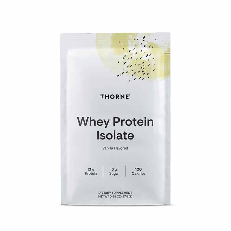 Whey Protein Isolate, Vanilla, 14 Packets, by Thorne Research, image #2