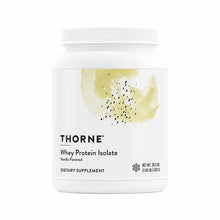 Whey Protein Isolate, Vanilla, 28.5 Oz, by Thorne Research
