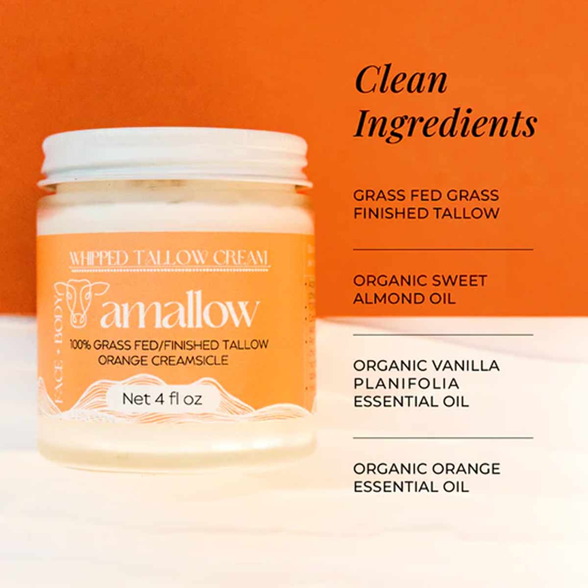 Whipped Tallow Cream, by Amallow Tallow