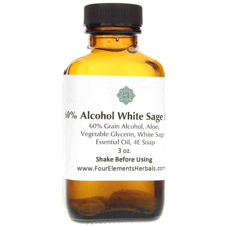 White Sage Hand Sanitizer, by Four Elements