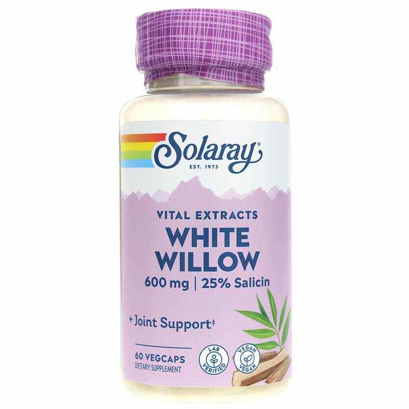 White Willow Bark Extract 600 Mg, by Solaray