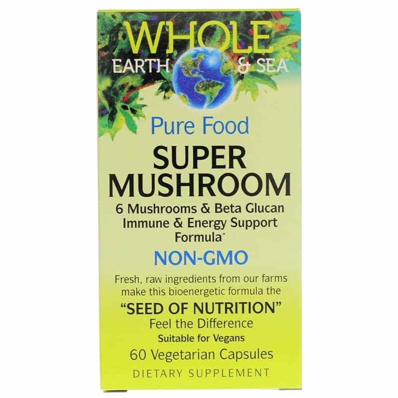 Whole Earth & Sea Super Mushroom, by Natural Factors