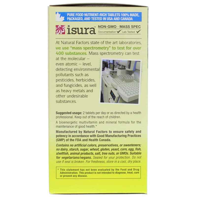 Whole Earth & Sea Women's 50+ Multi, 60 Tablets, by Natural Factors, image #3