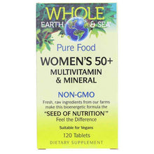 Whole Earth & Sea Women's 50+ Multi, by Natural Factors