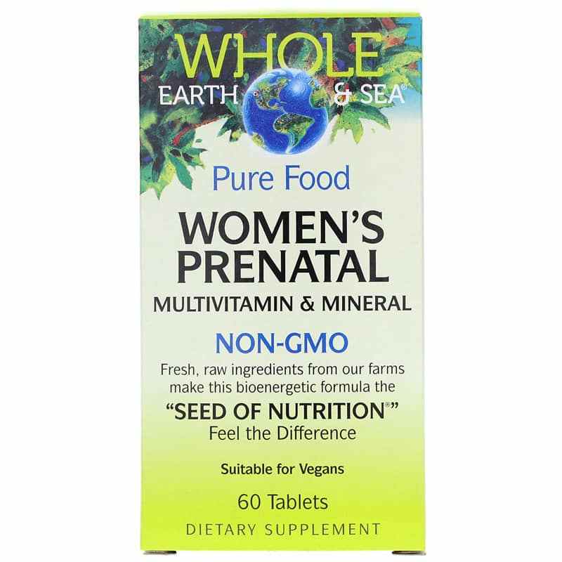 Whole Earth & Sea Women's Prenatal Multi, by Natural Factors