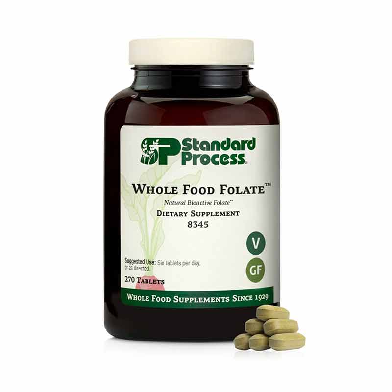 Whole Food Folate, 270 Tablets, by Standard Process