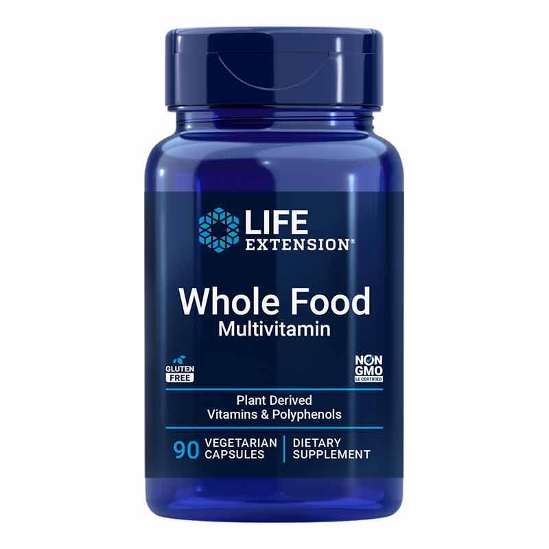 Whole Food Multi, 90 Vegetarian Capsules, by Life Extension