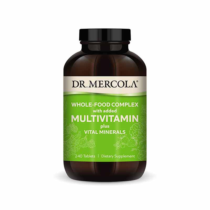 Whole-Food Multivitamin Plus Vital Minerals, by Dr. Mercola