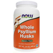 Whole Psyllium Husks Powder, 24 Oz, by NOW Foods