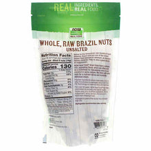 Whole, Raw Brazil Nuts Unsalted, by NOW Foods, image #2