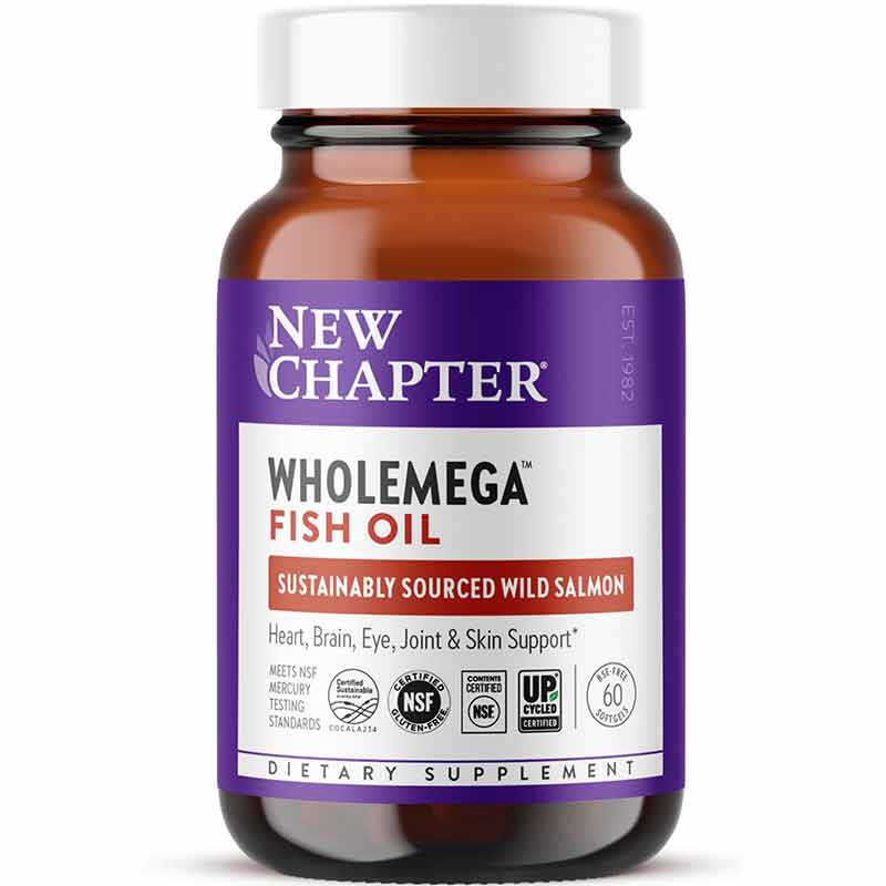 Wholemega Fish Oil, by New Chapter