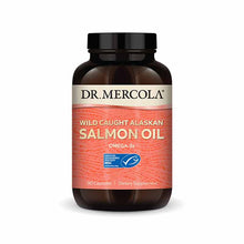 Wild Caught Alaskan Salmon Oil, 90 Capsules, by Dr. Mercola