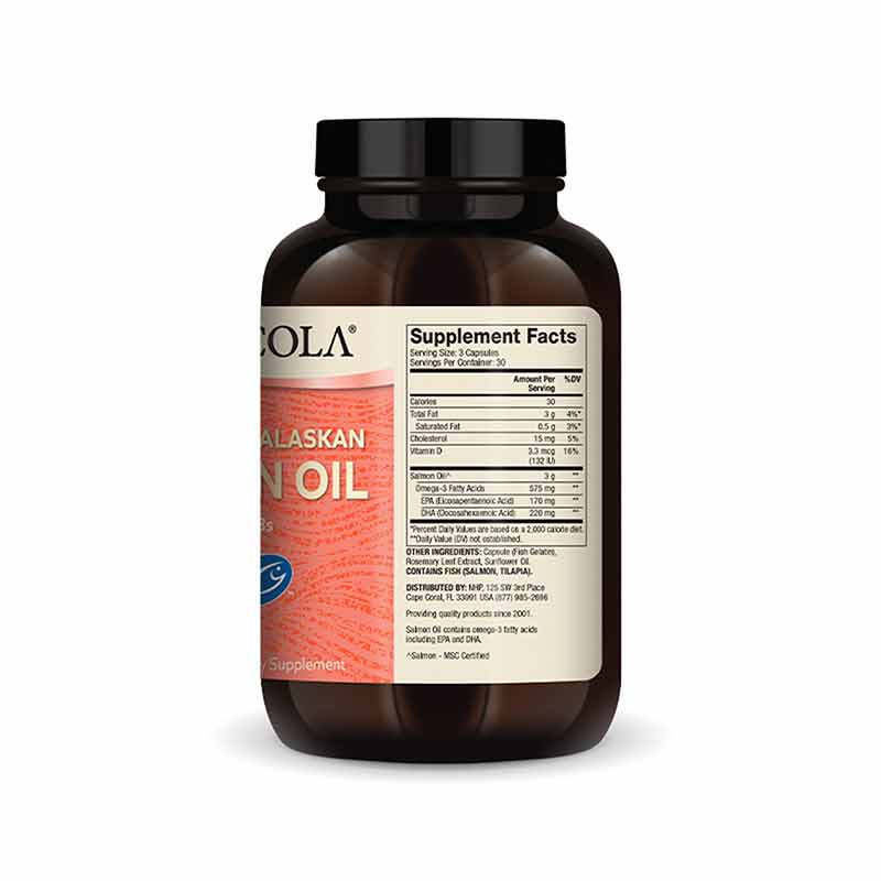 Wild Caught Alaskan Salmon Oil, 90 Capsules, by Dr. Mercola, image #2
