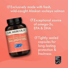Wild Caught Alaskan Salmon Oil, 90 Capsules, by Dr. Mercola, image #4