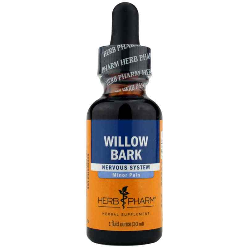 Willow Bark Extract, 1 Oz, by Herb Pharm