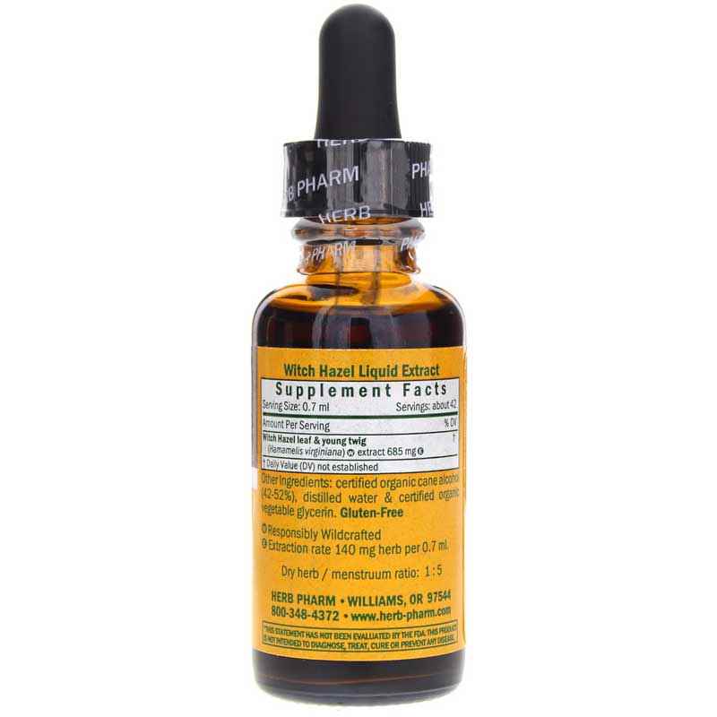 Witch Hazel Extract, 1 Oz, by Herb Pharm, image #2