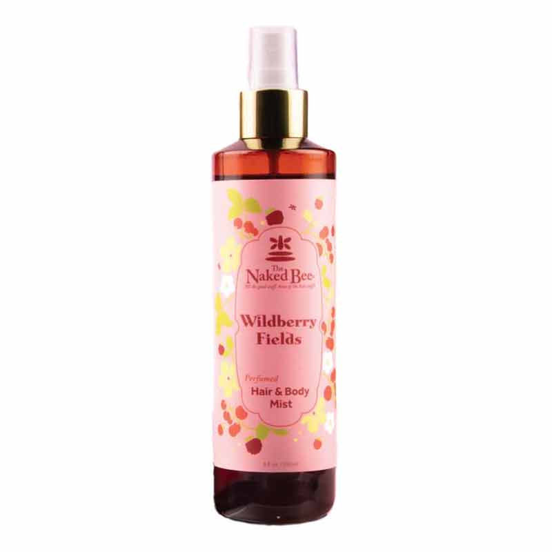 Wildberry Fields Hair & Body Mist, by Naked Bee