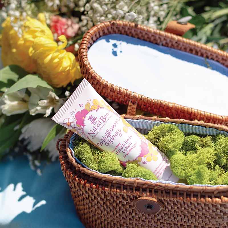 Wildflower Honey Hand & Body Lotion, 2.5 Oz, by Naked Bee, image #2