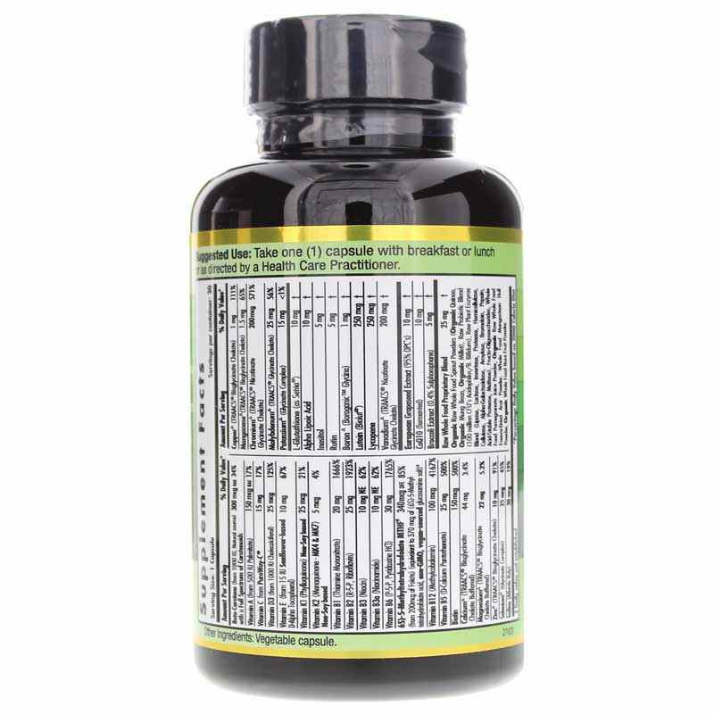 Women's 45+ 1-Daily Multi, 30 Veg Capsules, by Emerald, image #2