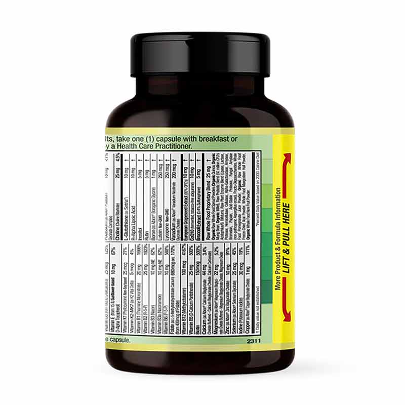 Women's 45+ 1-Daily Multi, 60 Veg Capsules, by Emerald, image #4