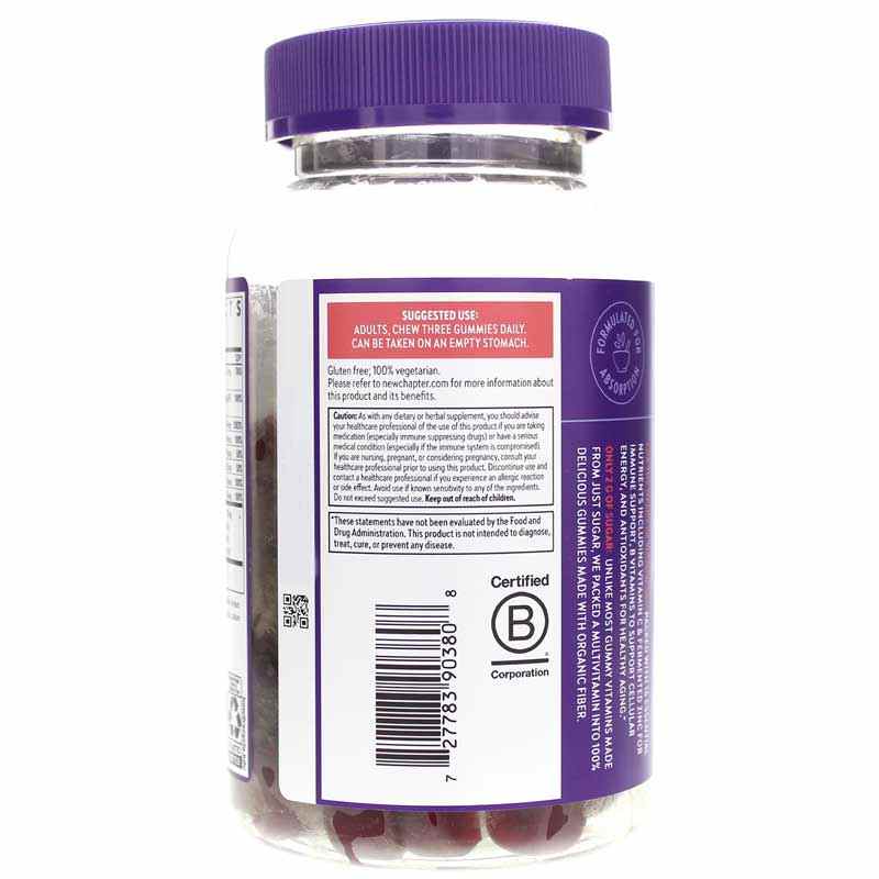 Women's 50+ Multivitamin Gummies, 90 Gummies, by New Chapter, image #3