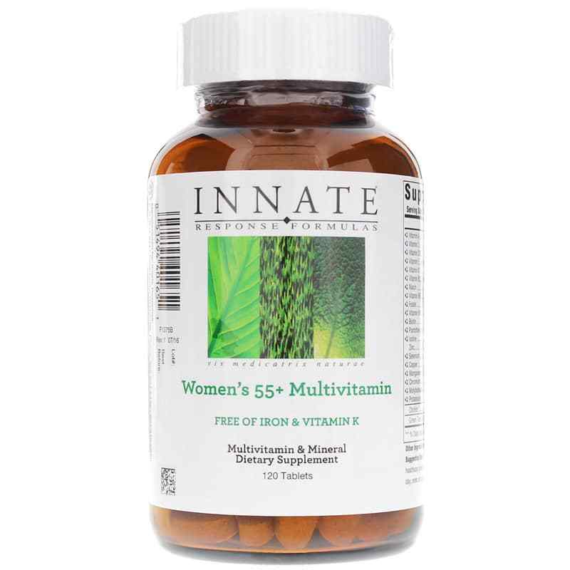Women's 55+ Multivitamin, 120 Tablets, by Innate Response