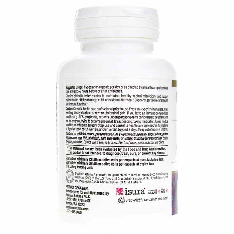 Women's Health Probiotic 25 Billion CFU, by Bioclinic Naturals, image #3