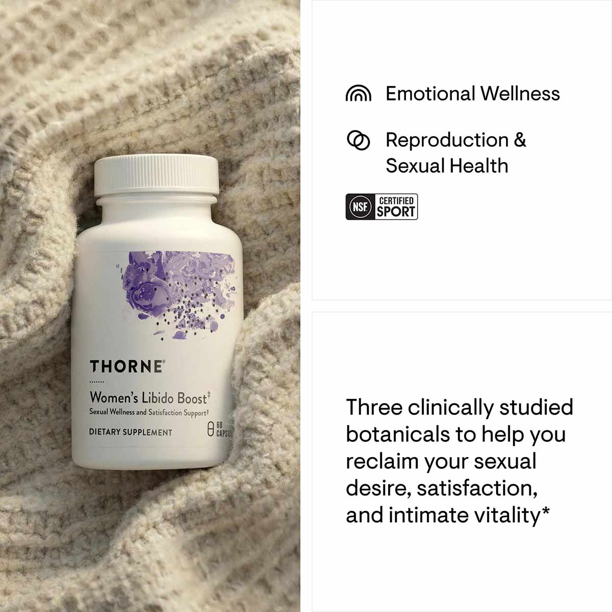 Women's Libido Boost, by Thorne Research