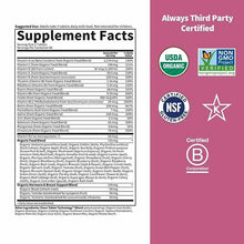 Women's Multi 40+ Whole Food Multivitamin, 120 Veg Tablets, by Garden of Life mykind Organics, image #2