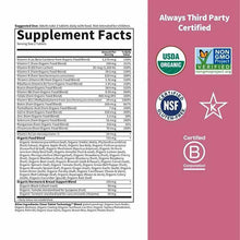 Women's Multi 40+ Whole Food Multivitamin, 60 Veg Tablets, by Garden of Life mykind Organics, image #2