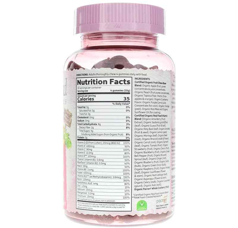 Women's Multi Whole Food Multivitamin Gummies, by Garden of Life mykind Organics, image #2