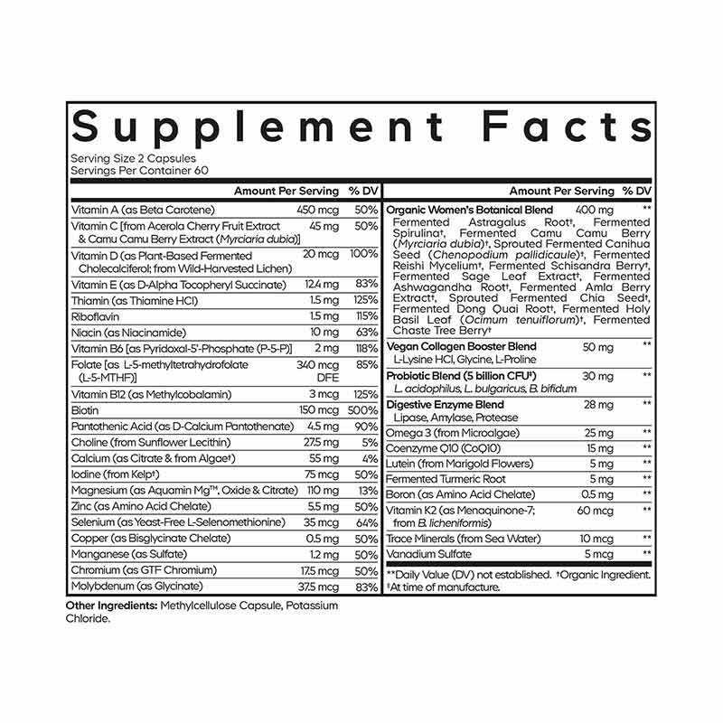 Women's Multivitamin Fermented, by Codeage, image #2